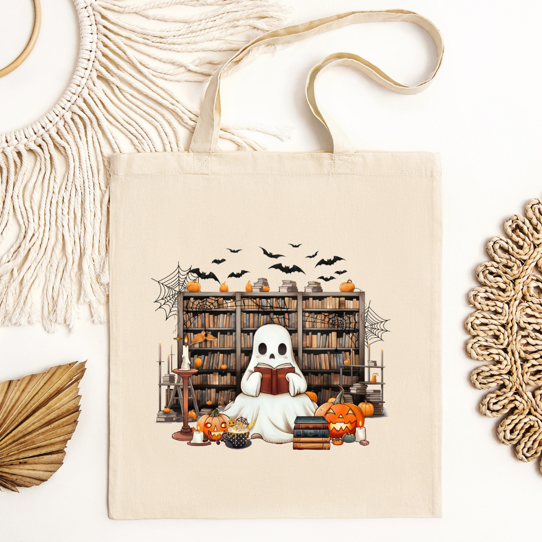 Boo Library Tote