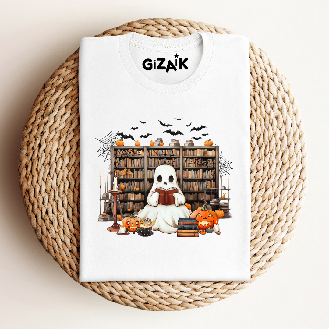 Boo Library Tee